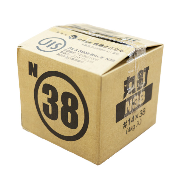 JIS丸釘　N38×24kg(4kg×6入)
