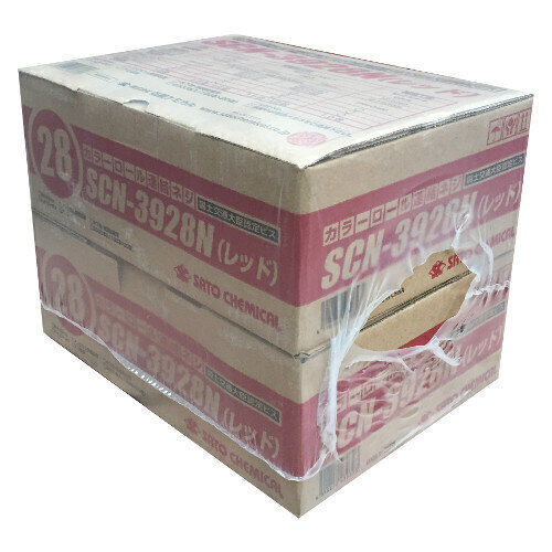 ロール連結ネジ　SCN-3928　レッド