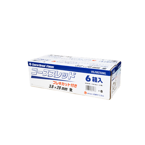 コーススレッドフレキ　28（全）　3.8mm×28mm