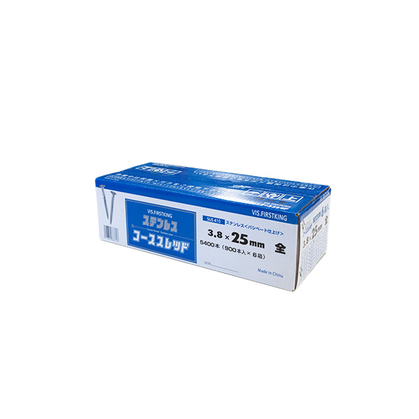 ステンレスコーススレッド（ラッパ）　25（全）　3.8mm×25mm