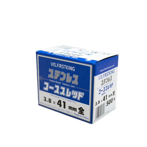 ステンレスコーススレッド（ラッパ）　41（全）　3.8mm×41mm