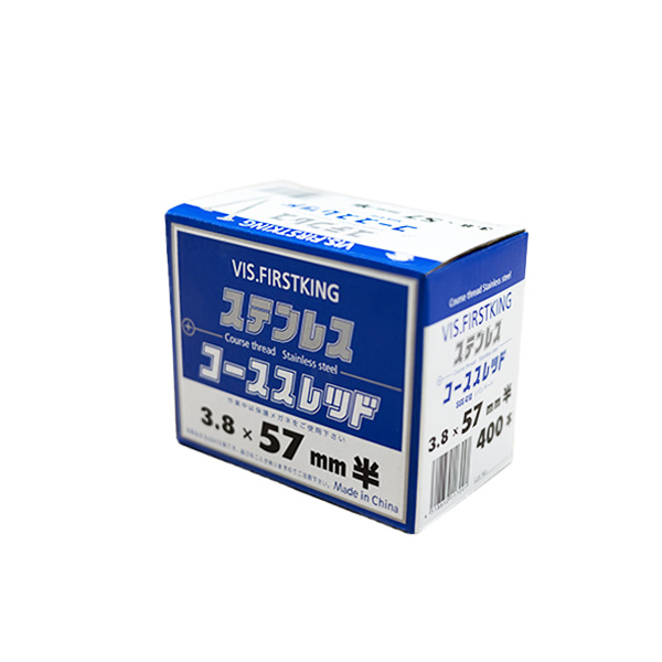 ステンレスコーススレッド（ラッパ）　57（半）　3.8mm×57mm
