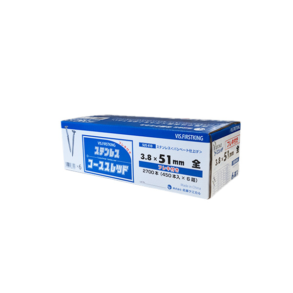 ステンレスコーススレッドフレキ付　51（全）　3.8mm×51mm