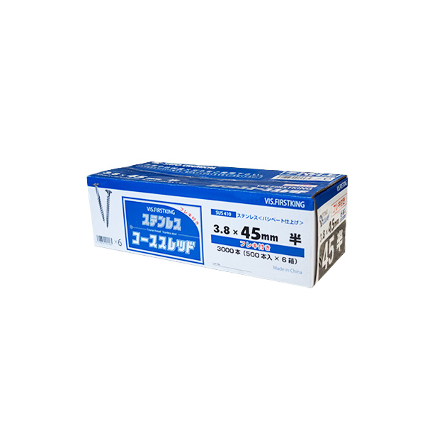 ステンレスコーススレッドフレキ付　45（半）　3.8mm×45mm