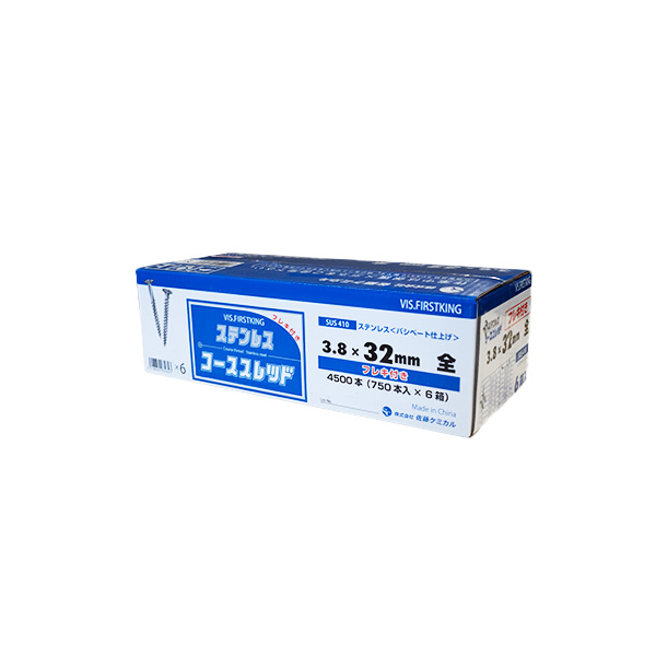 ステンレスコーススレッドフレキ付　32（全）　3.8mm×32mm