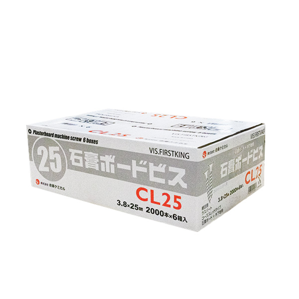 石膏ボードビス徳用箱　CL25　3.8mm×25mm