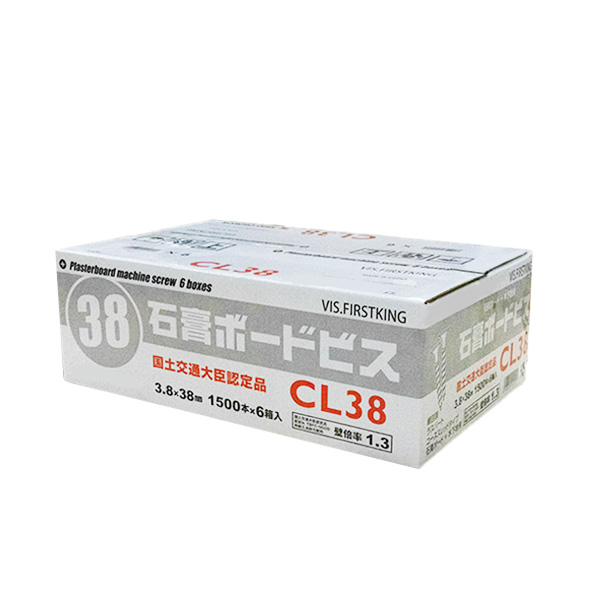 石膏ボードビス徳用箱　CL38　3.8mm×38mm