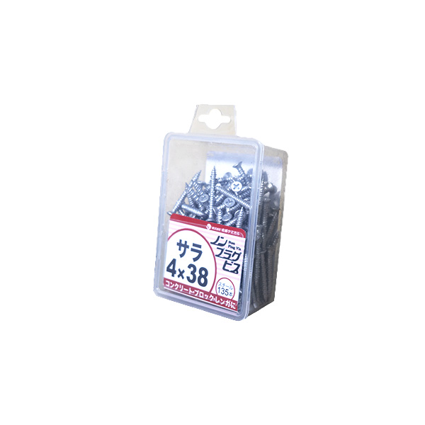 ノンプラグビス（プラパック入）サラ　4mm×38mm