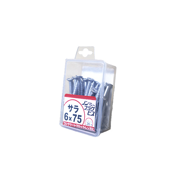 ノンプラグビス（プラパック入）サラ　6mm×75mm