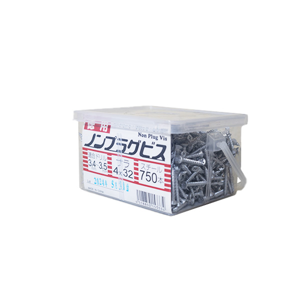 ノンプラグビス徳用　サラ　4mm×32mm