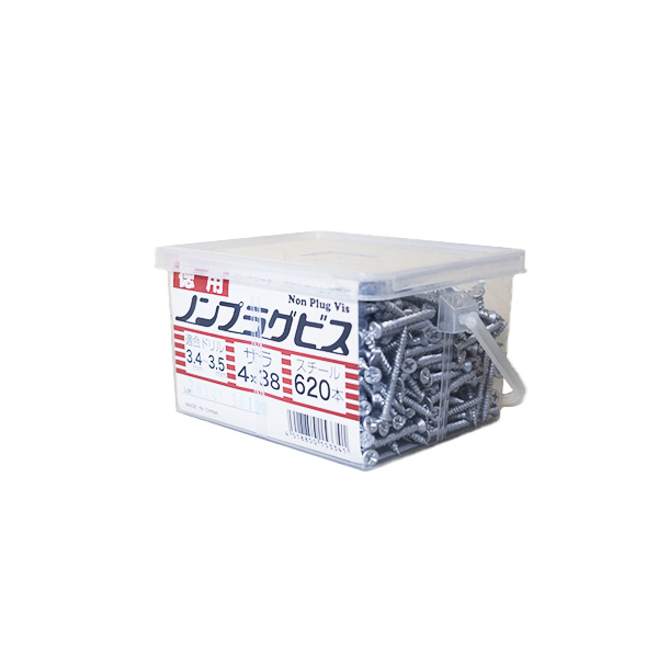 ノンプラグビス徳用　サラ　4mm×38mm
