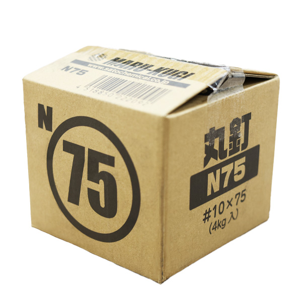 JIS丸釘　N75×24kg(4kg×6入)