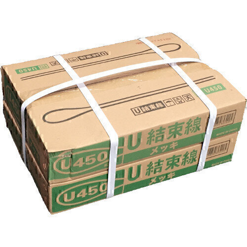 Ｕ字型結束線　650mm　メッキ