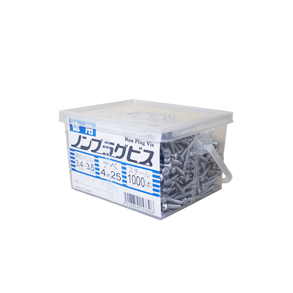 ノンプラグビス徳用　ナベ　4mm×25mm