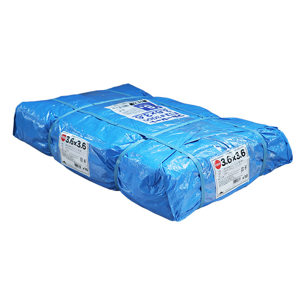 ブルーシート＃3000　　　　　　　　約3.6ｍ×約3.6ｍ