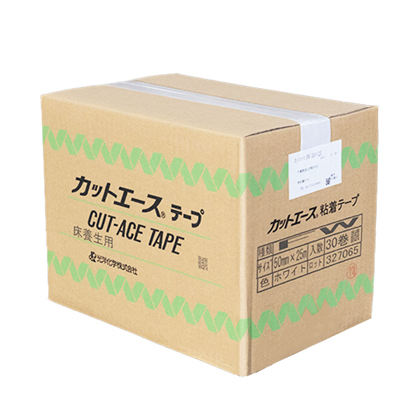 カットエース（FW）白<br>50mm×25m