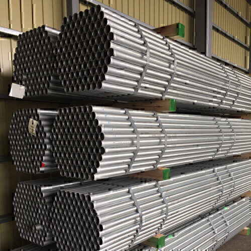 単管パイプ（ライト管）<br>STK700<br>(φ48.6×1.8mm厚)　2.0m